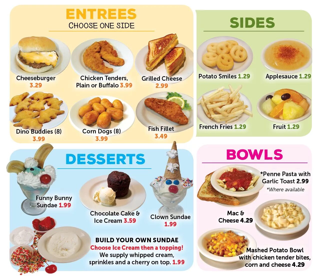 Choose menu. Детское меню. kids menu. menu in english. детское меню по английски.