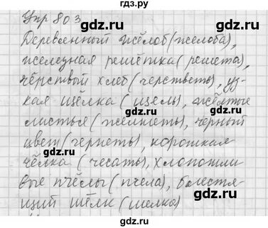 Пятый класс русский язык упражнение 801