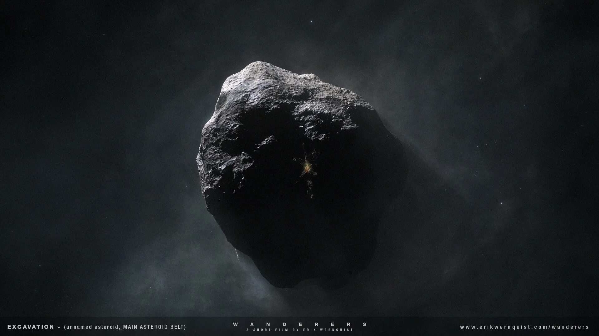 Space stone. Безымянный астероид.