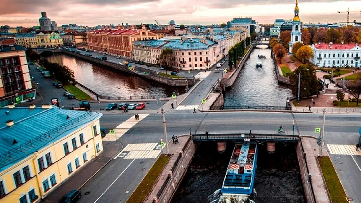 Питер 20 мая. Семимостье в Санкт-Петербурге. Пикалов мост Семимостье. Панорама Семимостье в Санкт-Петербурге.