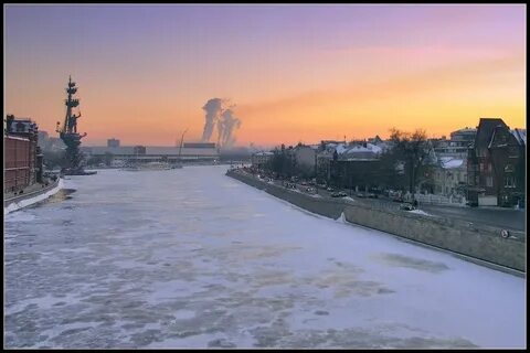 Снежное утро в москве