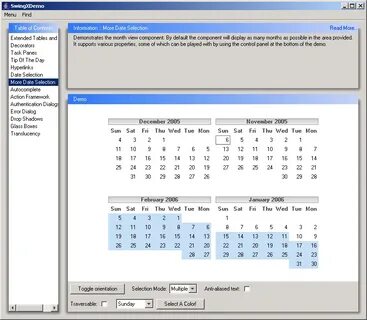 Java calendar