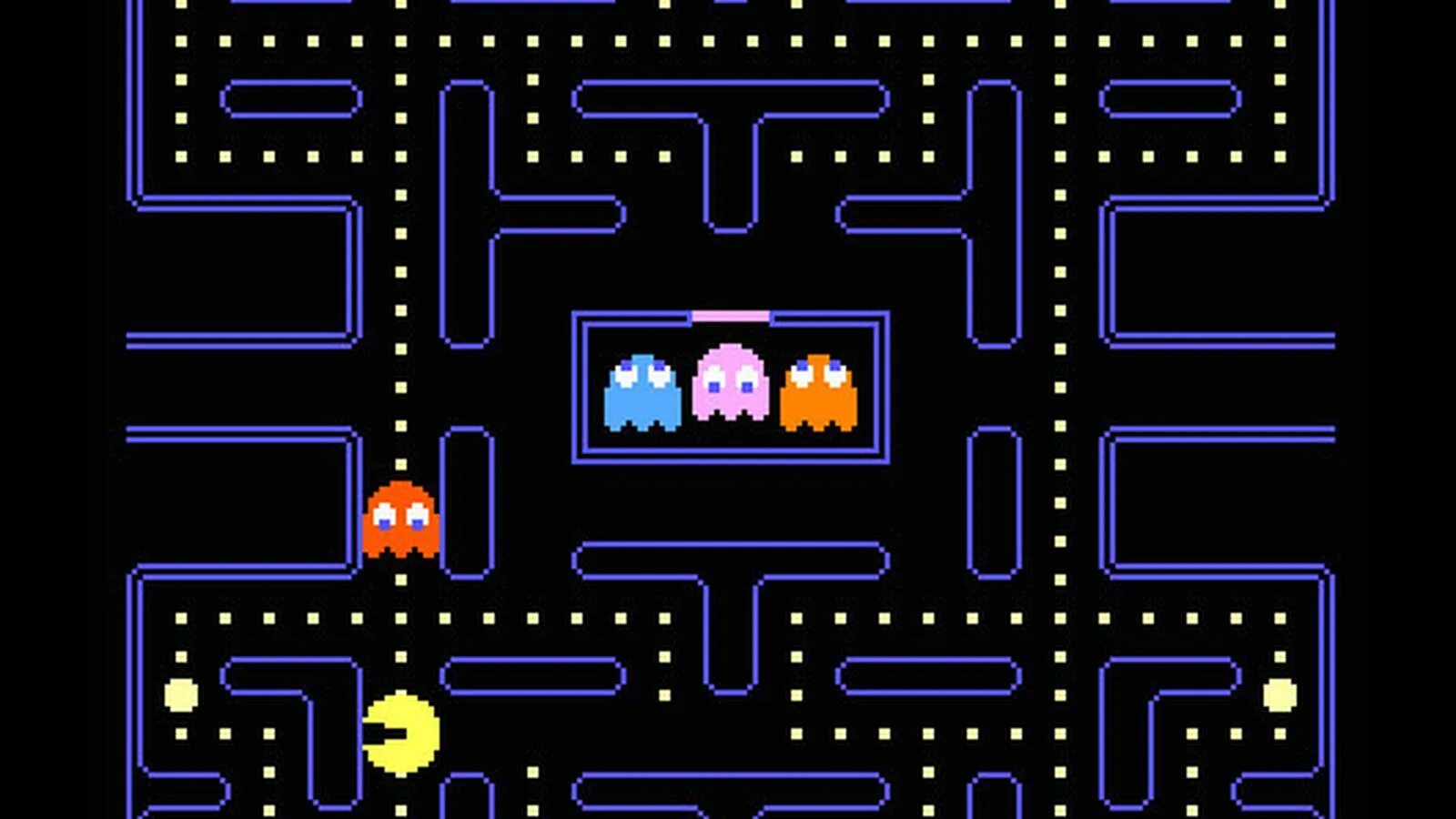 Пакман фулл. Namco Pac-man 1980. Pac-man Play игры. Pacman Gameplay. Игра Classic Pacman.