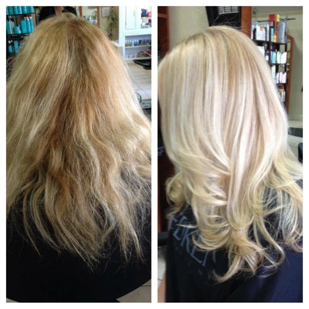 Блонд матрикс тонирование формула. Окрашивание волос до и после. Тонирование волос после осветления. Тонирование обесцвеченных волос. Сколько держать тонировку на волосах после осветления.