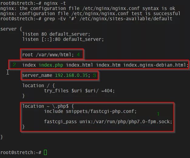 Nginx default config. Конфигурационный файл nginx. стандартный файл конфигурации nginx. php-fpm nginx.