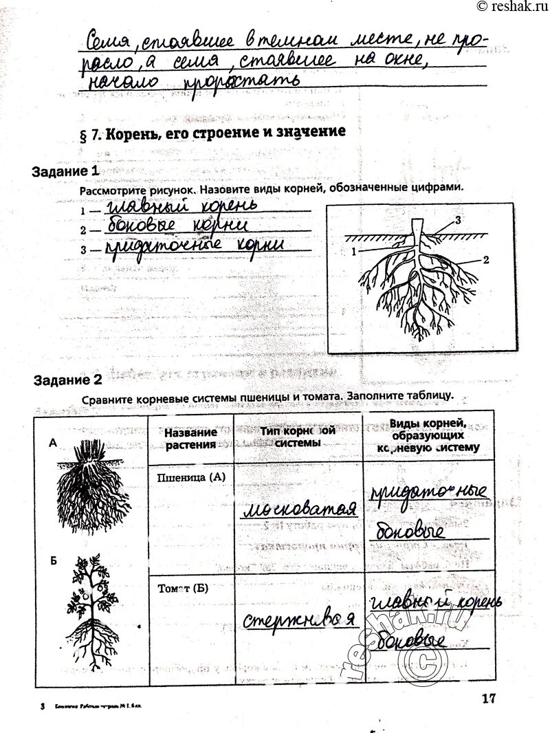 Рассмотрите рисунок 71 и таблицу результатов опыта выполняемого в соответствии с