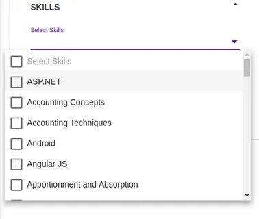 Select выбор