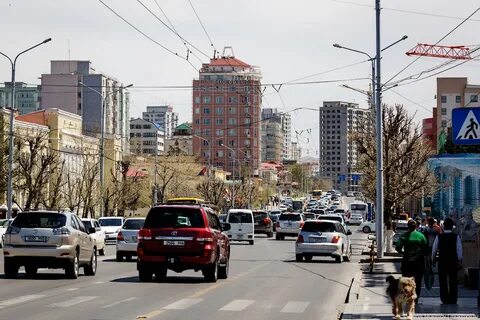 Улицы улан батора