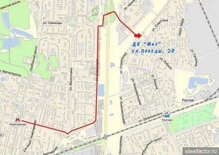 Автобус от первомайской до реутова