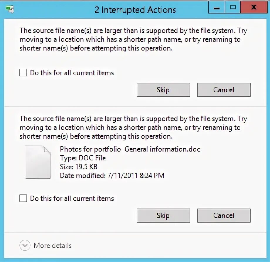File name was. File name was