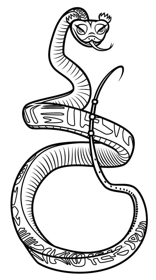 Календарь 2025г со змеей распечатать Cobra Zentangle. Ethnic Ornament of the Snake Stock Illustration Illustration