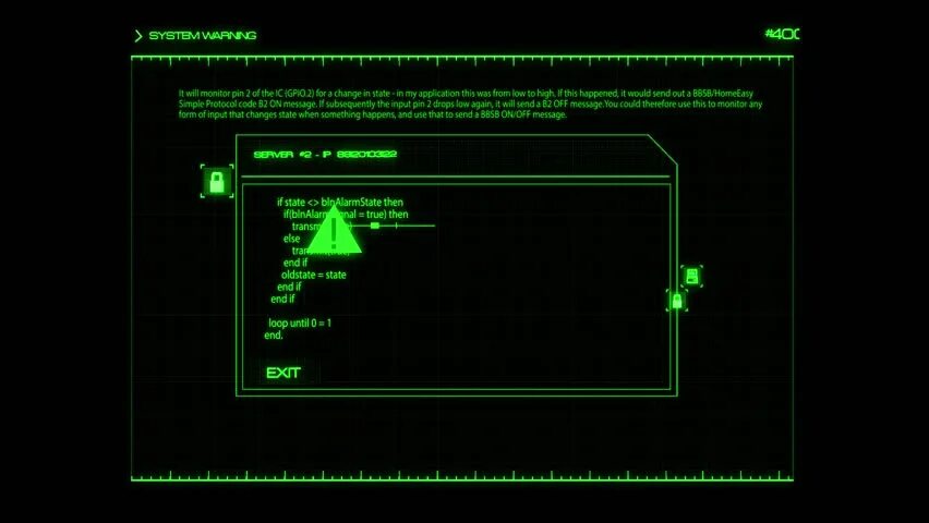 Warn interfaces. Warn interfaces