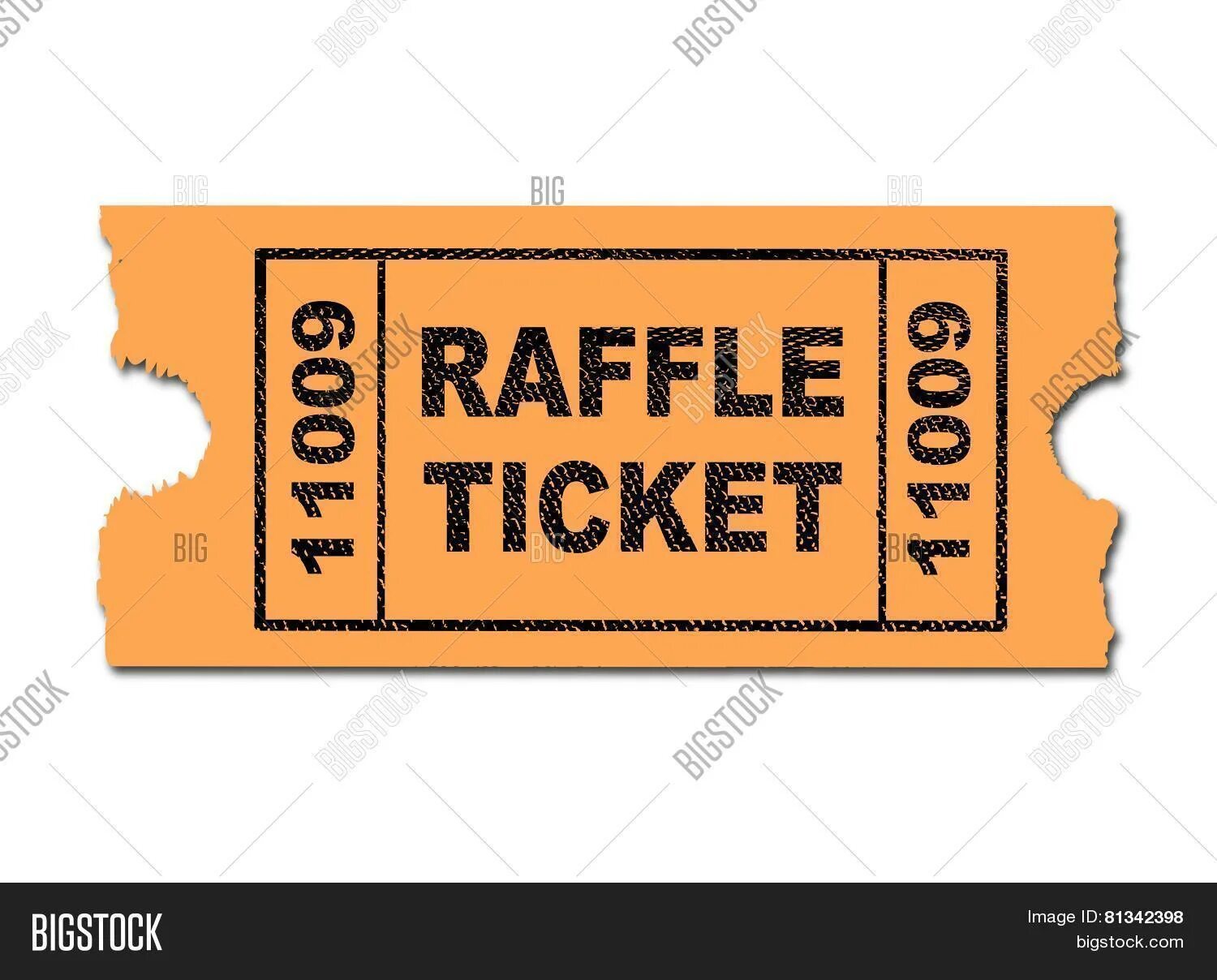 Ticket draw. Raffle tickets. yellow ticket. ticket stock.