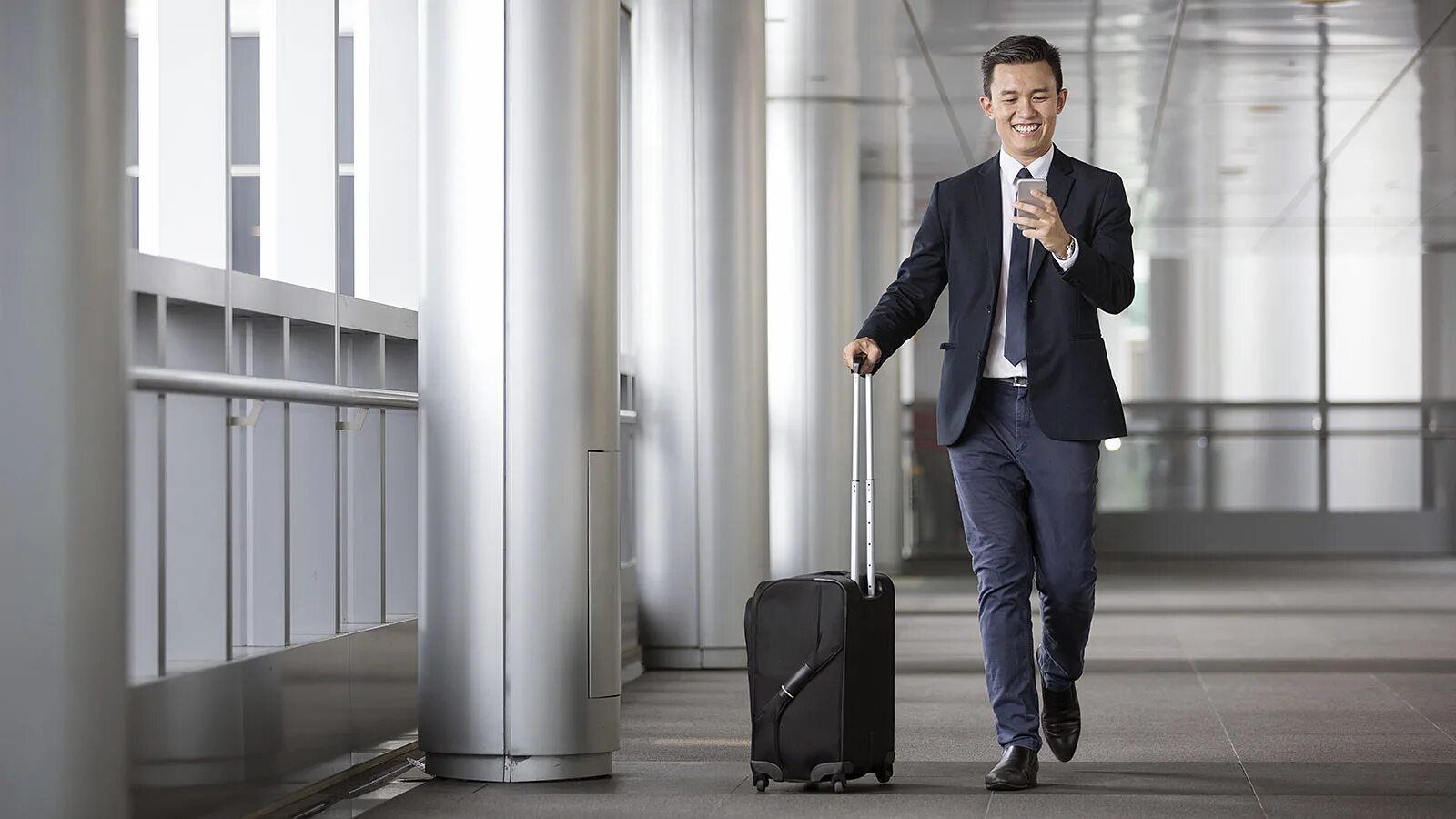 Are you on a business trip