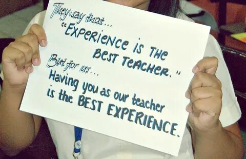 Experience is best