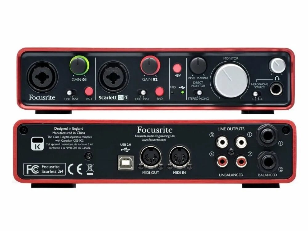 Focusrite Scarlett Solo 3nd Gen Драйвер