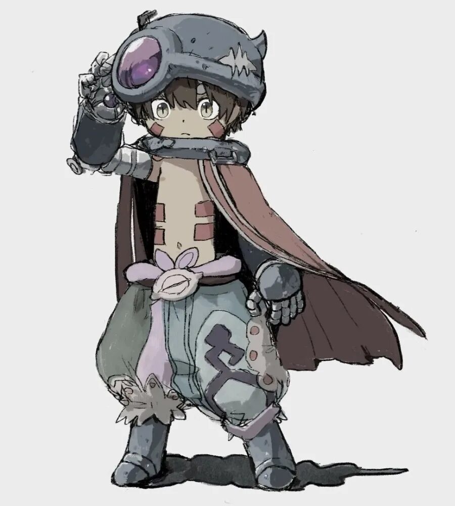 Рег made in Abyss. РЭГ made in Abyss в полный рост.