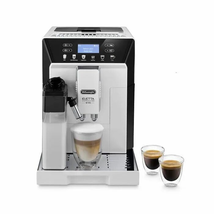 Delonghi eletta cappuccino evo. Кофемашина Delonghi Eletta Cappuccino EVO ECAM46.860. Delonghi ECAM 46.860.B. Кофемашина Delonghi ECAM45.760.W. De'Longhi Eletta Cappuccino EVO ECAM46.860. Белый.