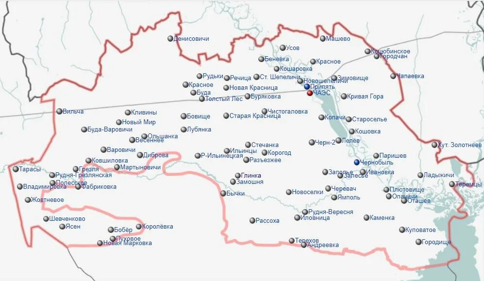 Где на карте припять. Карта Чернобыль АЭС зона отчуждения. Зона отчуждения вокруг Чернобыльской АЭС на карте. Территория зоны отчуждения Чернобыльской АЭС на карте. Припять зона отчуждения на карте.