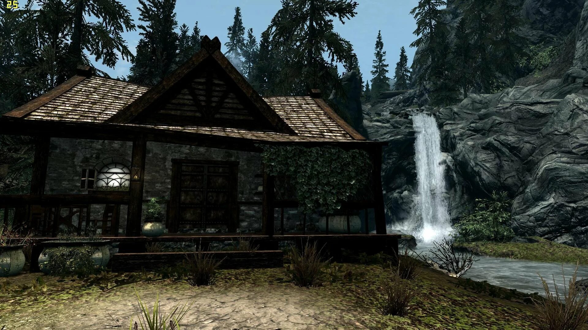 Усадьба вандфальд скайрим. Скайрим уютный дом. Skyrim моды на дома. Риверсайд скайрим. Skyrim моды на дома.