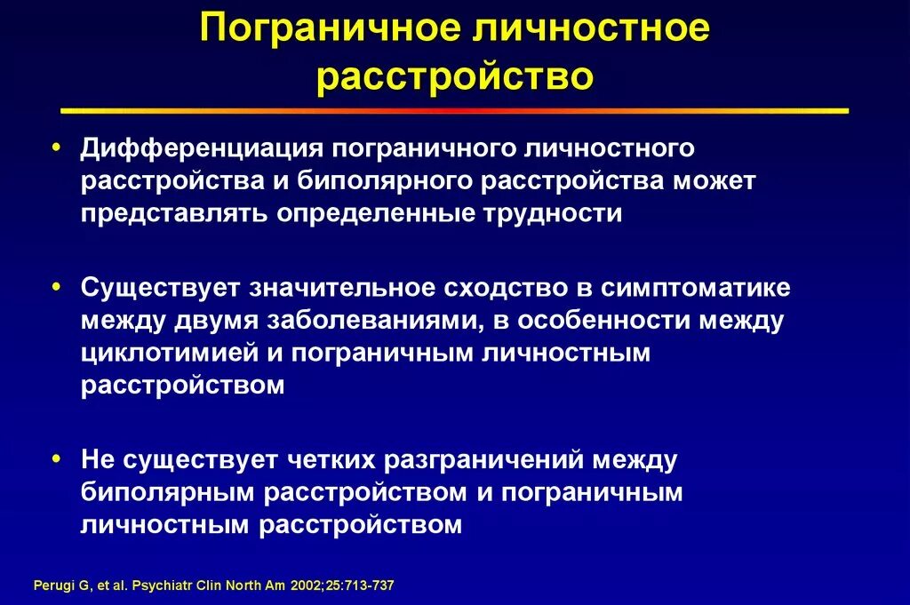 Человек с пограничным расстройством