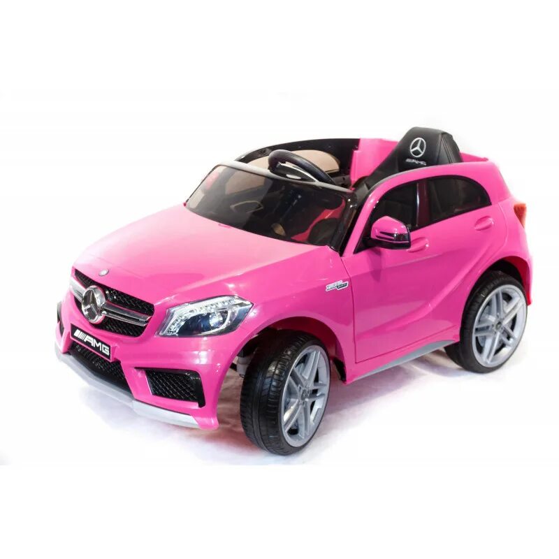 Детский электромобиль Toyland Mercedes-Benz a45 розовый. Barty автомобиль Mercedes-Benz a45. Детский электромобиль Mercedes-Benz 6688. Электромобиль красный Мерседес River Toys джип. Машинка чуть чуть