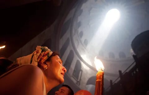 Благодатный огонь плазма