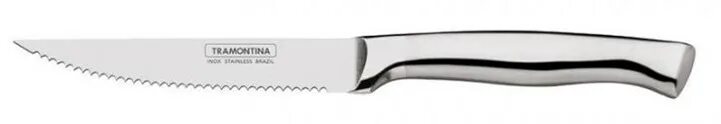 Нож 12 см лезвие. Трамонтина нож пилка. Нож Трамонтина Cronos. Tramontina нож 12,7 см. Нож для хлеба Трамонтина.