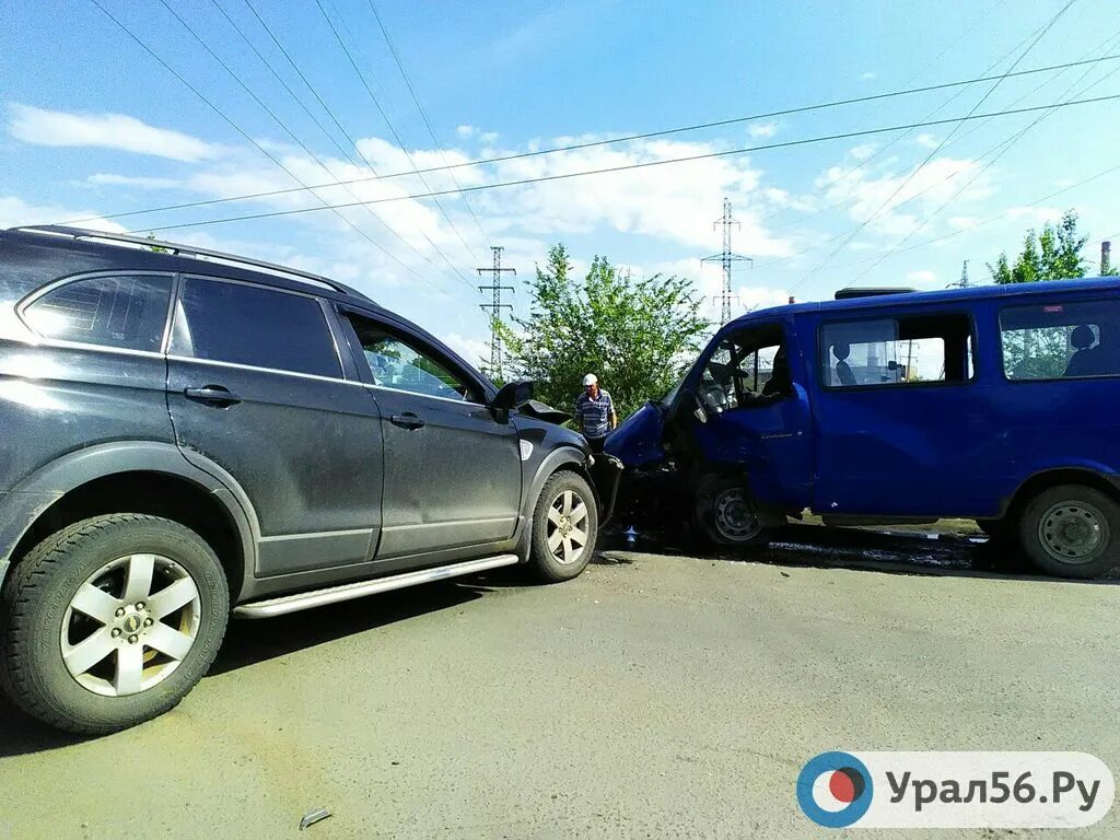 Шевроле Каптива, авария Тюмень.