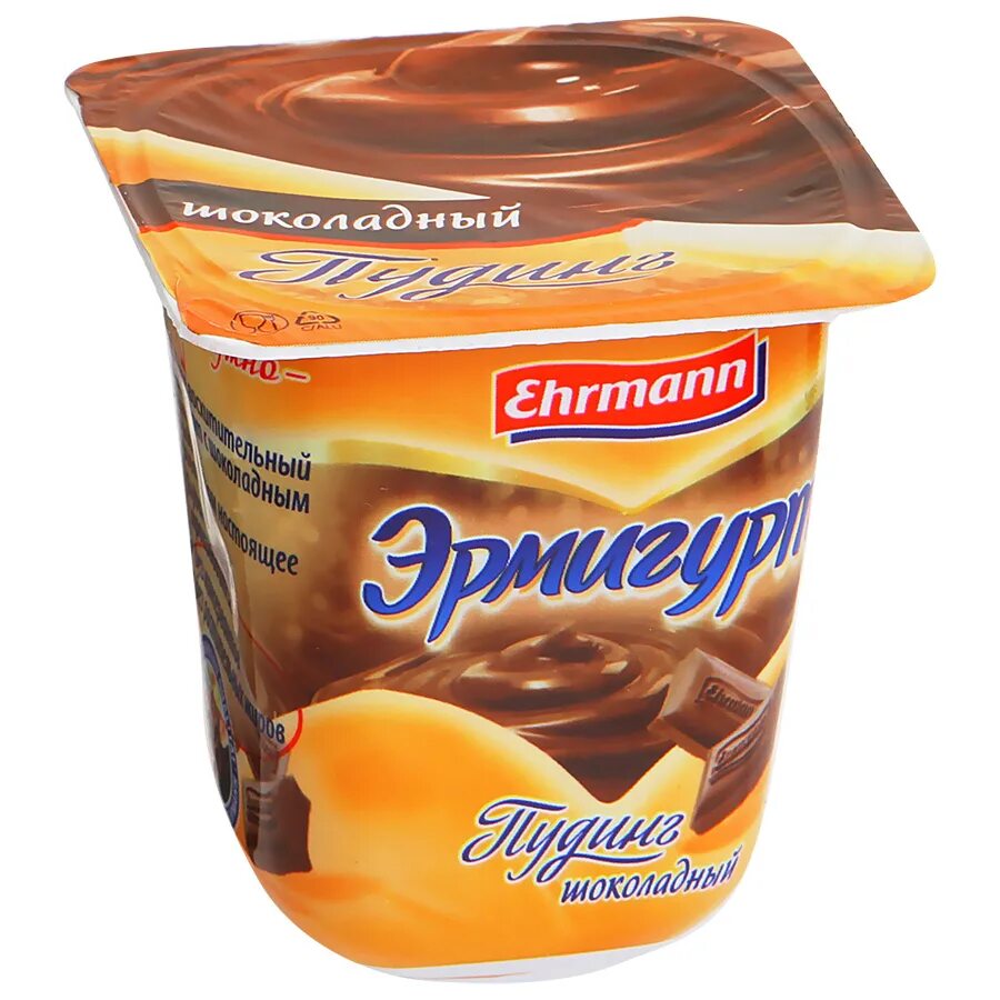 Эрмигурт пудинг 100г 3,2% шоколадный