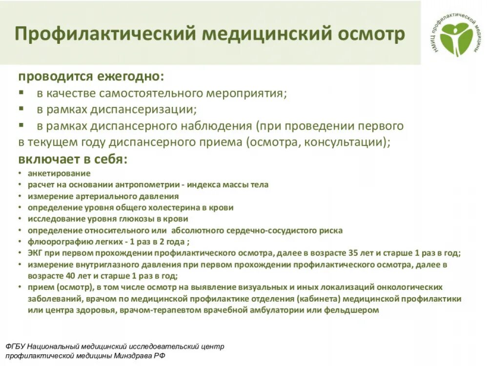 Каких врачей прохождение