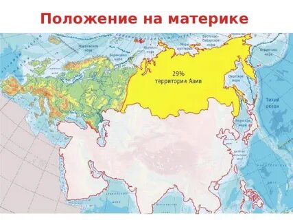Географическое положение 4 класс