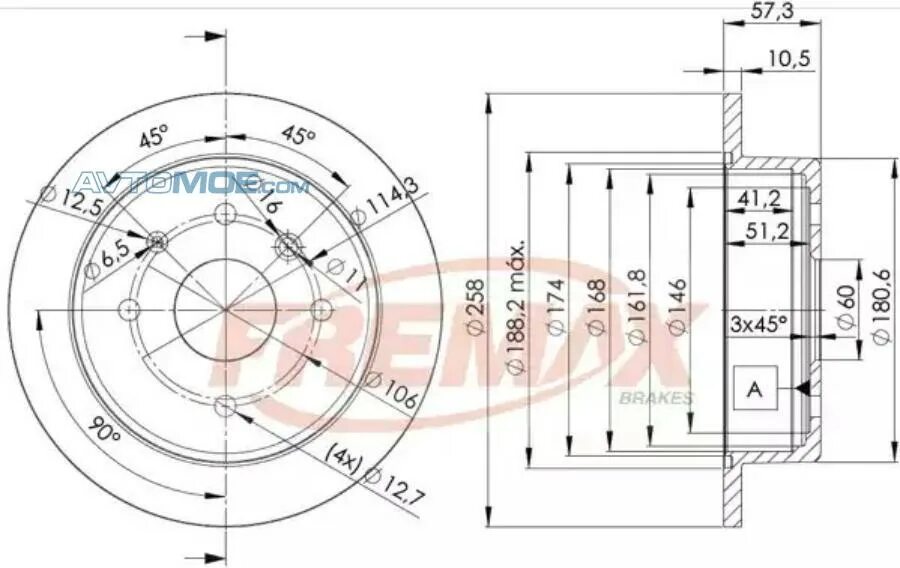 Толщина заднего тормозного диска на ховер h3. Тормозной диск mintex mdc1736. Тормозной диск ваз 2110 чертеж. Размеры задних тормозных дисков. 21.