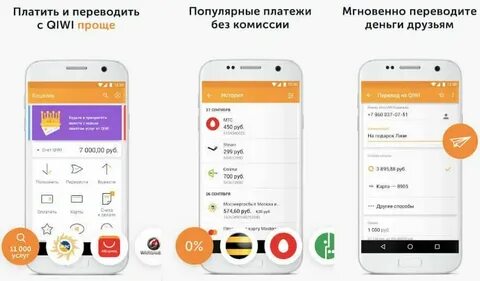 Приложения через которые можно оплачивать