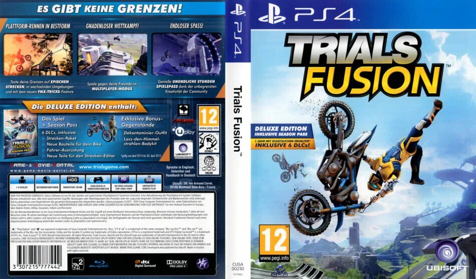 Trials Fusion (ps4). Trials Fusion ps4 обложка. Trials Fusion Постер. Trials Fusion ps4 обзор.