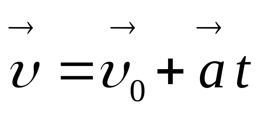V0 0 формула. Уравнение скорости. Формула скорости при равноускоренном движении. Уравнение скорости в векторной форме. Формула нулевой скорости.