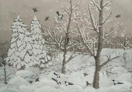 Произведение поет зима