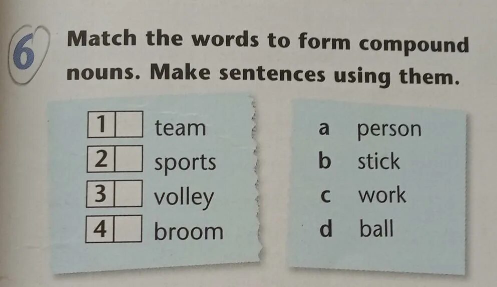 Match the Words to make Compound Nouns. Form Compound Words. Compound Nouns упражнения. Make sentences. Match the halves to make sentences