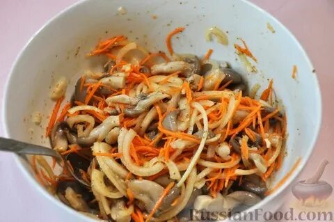 Вешенки с морковью