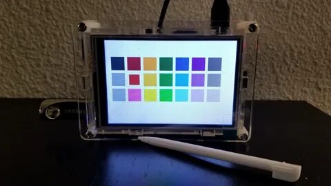 Raspberry pi touch