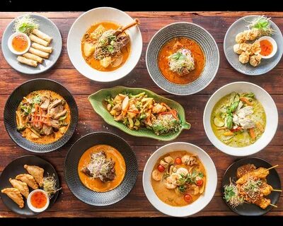 Thai food bubble