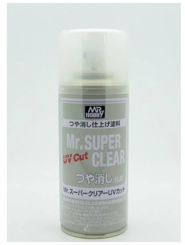 Mr. super Clear UV Cut Flat матовый 170 мл в523. Лак-спрей Mr. Hobby super Clear. Mr. super Clear / лак Mr. super Clear Flat матовый, 170 мл. Краска художественная т.м.Mr.Hobby Mr.super Clear Semi-Gloss 170мл.