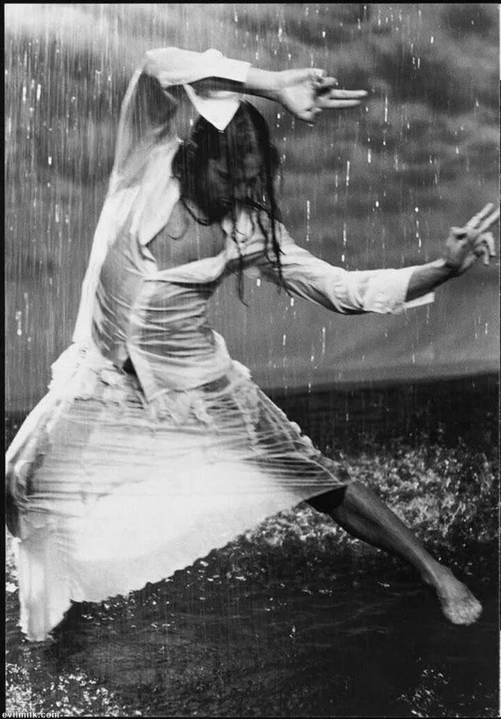I was dancing in the rain