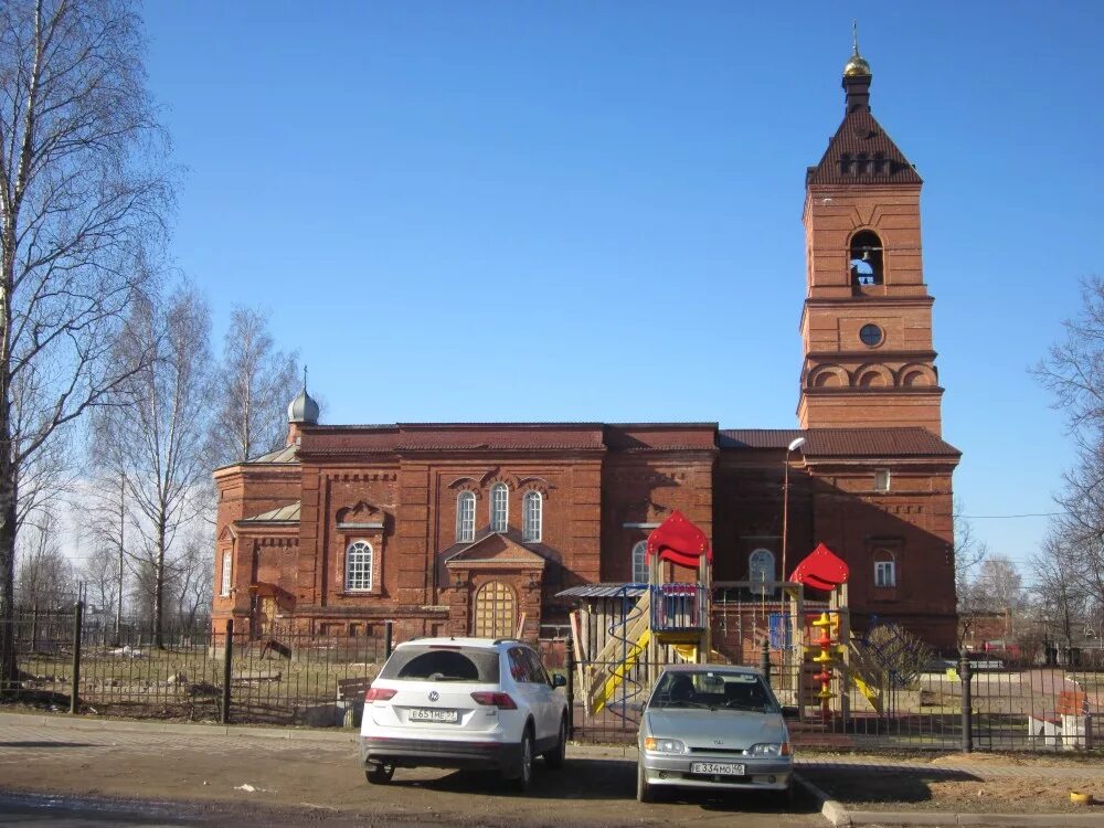 Окуловка. Храм Александра Невского Окуловка. Окуловка Новгородской области собор.