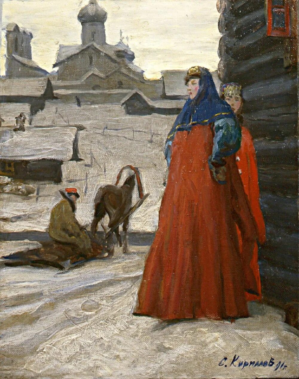 Русский живописец 17 века