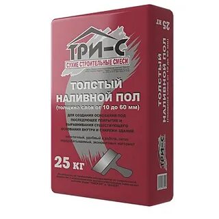Наливной пол толщиной мм