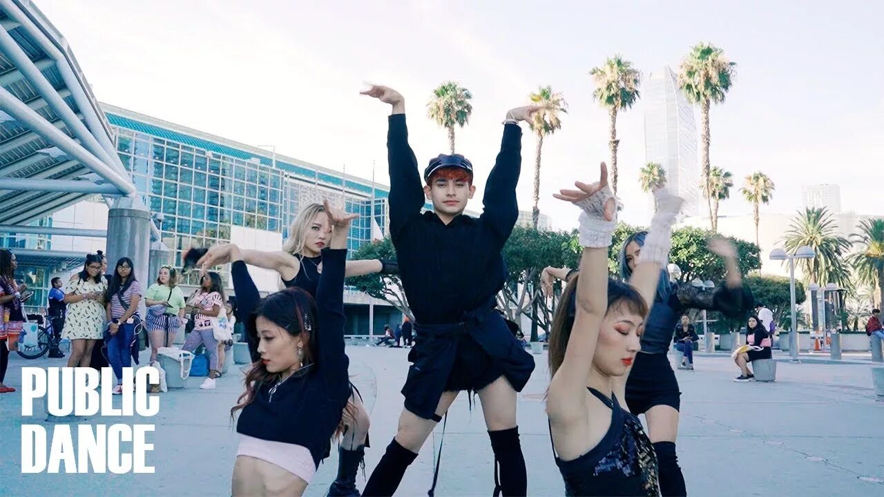 Cover dance in public
