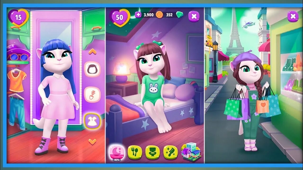 Анджела 2 мод деньги и кристаллы. Анджела 2. talking angela игра.