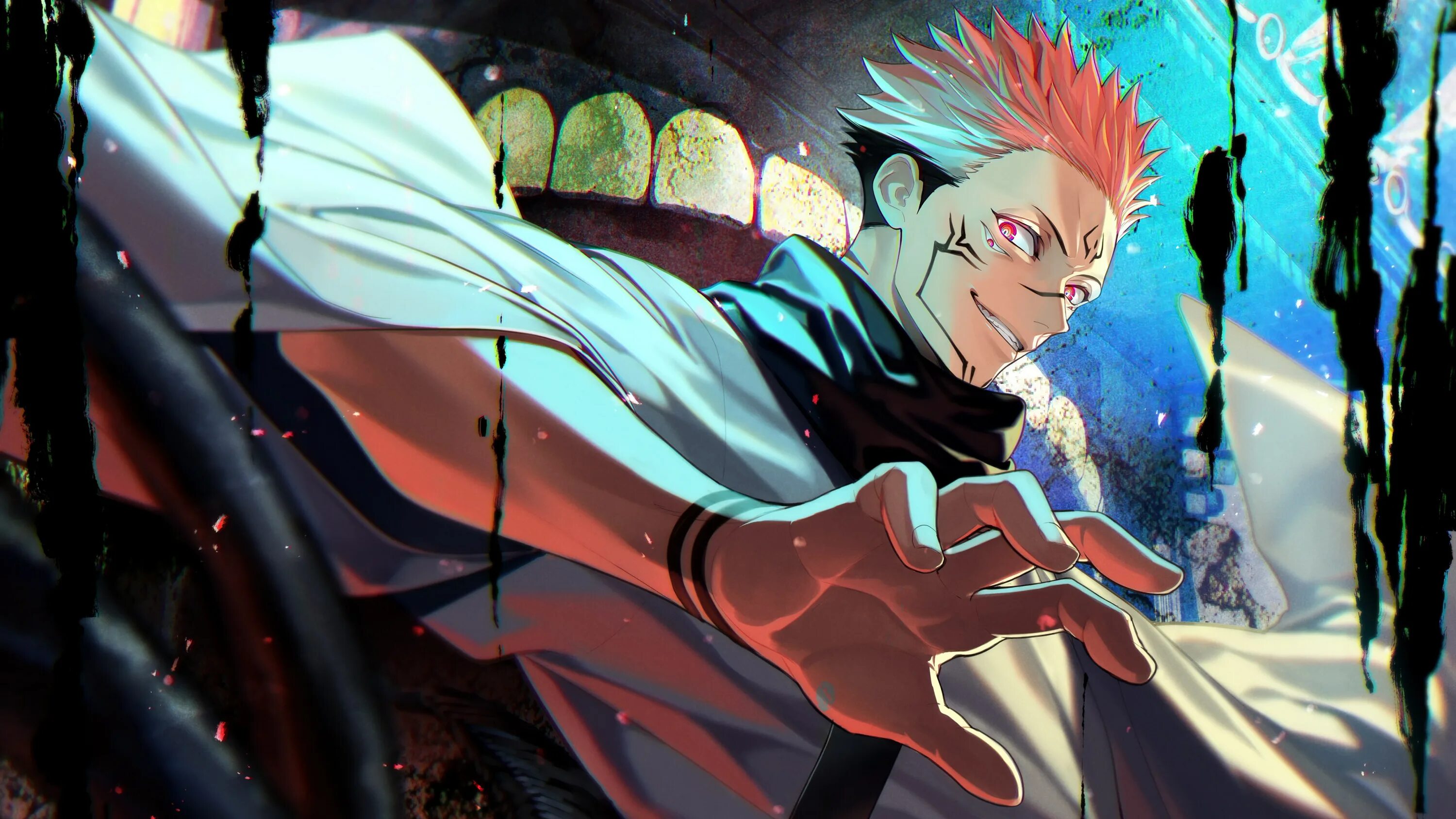 Jujutsu kaisen итадори юдзи. Jujutsu kaisen итадори юдзи. Итадори юджи магическая битва. Магическая битва jujutsu kaisen. Обои на комп магическая битва.
