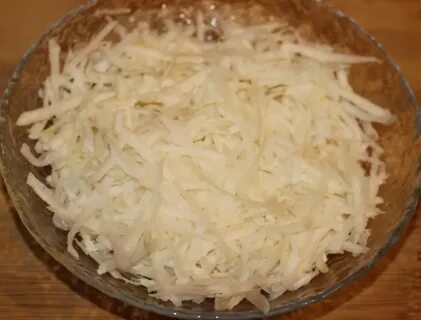 Редька с мясом